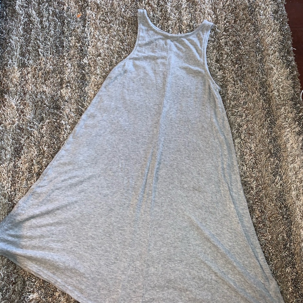 Gap gray a line dress